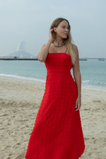 Maui Red Maxi Dress