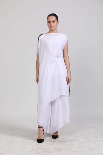 White Aura Co-ord Set