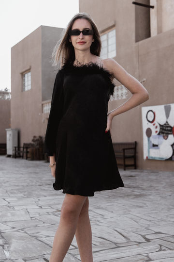 Mimosa Bell Sleeves Cocktail Dress