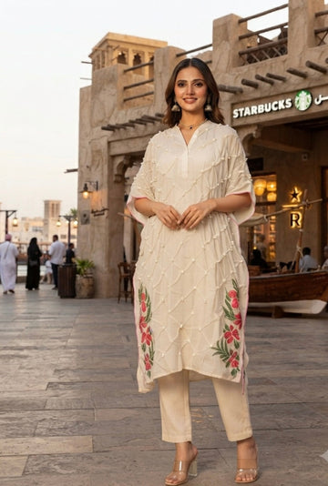 MEHER SUIT IVORY